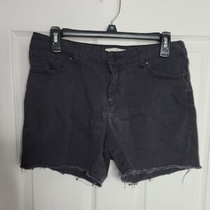 Jessica Simpson Black Denim Shorts
